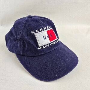 Kennedy Space Center USA Hat Blue Snapback Adjustable Baseball Cap Space